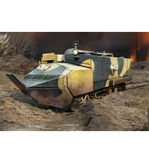 Военен сглобяем модел - Френска бойна машина от Първата световна война Schneider CA - Armored
