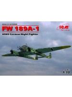 Военен сглобяем модел - Германски нощен изтребител Фокевулф Фв 189А-1 (German Night Fighter FW 189A-1, WWII)