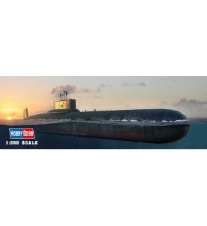 Военен сглобяем модел - Руска ядрена подводница Проект 941, клас Тайфун (Russian Navy Typhoon Class SSBN)