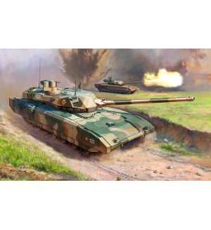 Военен сглобяем модел - Руски  основен боен танк T-14 Armata