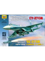 Военен сглобяем модел - Съветски изтребител Сухой Су-27СМ / SU-27SM/