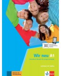 Wir Neu A1: Lehrbuch mit Audio CD / Немски език - ниво A1: Учебник + Audio CD