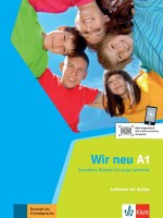 Wir Neu A1: Lehrbuch mit Audio CD / Немски език - ниво A1: Учебник + Audio CD