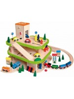 Дървен гараж с аксесоари Woodyland