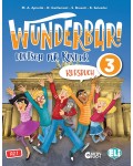  Wunderbar! 3: Kursbuch + Aktivbuch / Немски език - ниво A2.1: Учебник + Тетрадка с упражнения