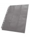 Ultimate Guard -18-Pocket Pages Side-Loading, сиви