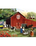 Пъзел SunsOut от 1000 части - XXL Teile - Tom Wood - Serenity in the Country