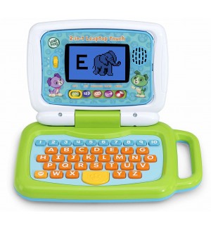 Лаптоп Vtech - 2 в 1, зелен Лаптоп Vtech - 2 в 1, зелен